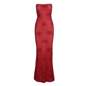 NWT Monica Dress by Asta Resort - Size: Small - Color: Wine